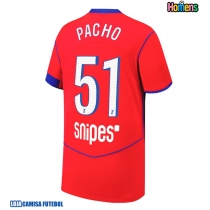 Camisa de Futebol Paris Saint-Germain Willian Pacho #51 Equipamento Alternativo 2025-26 Manga Curta